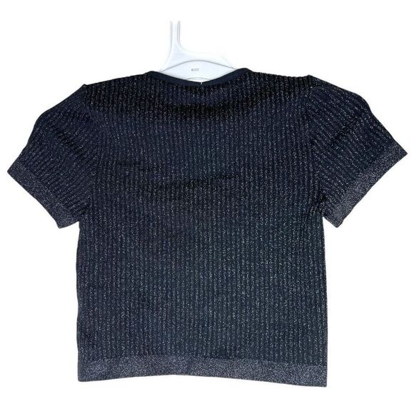 NEW Wild Fable Hematite Metallic Short Sleeve Seamless Baby T-Shirt XXS - Picture 5 of 6